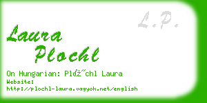 laura plochl business card